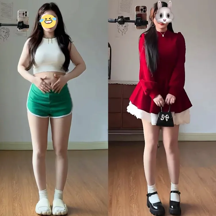 大码女装胖mm名媛风圆领丝绒长袖连衣裙2025秋季显瘦遮肉气质裙子