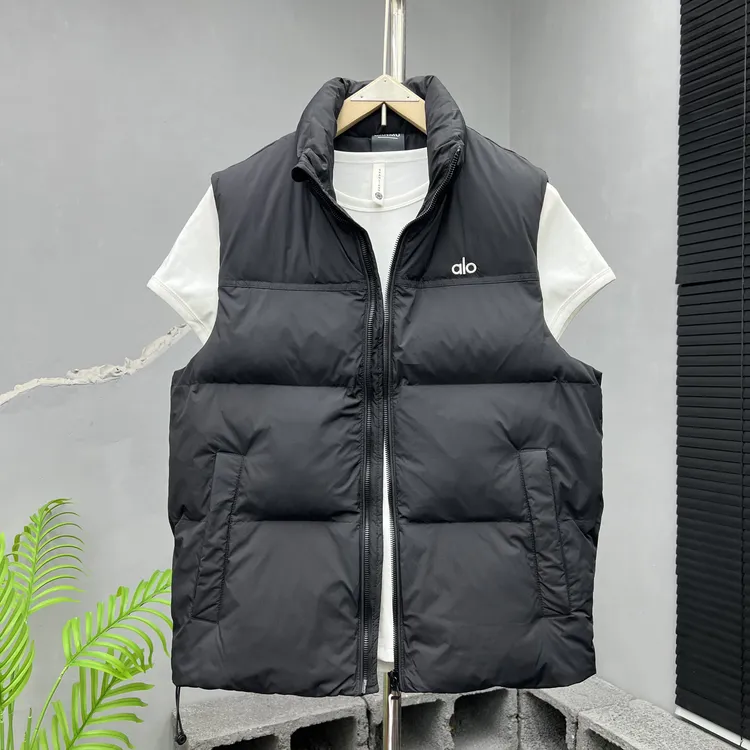 秋冬新款男士羽绒棉美式复古潮牌宽松潮流百搭重磅男刺绣痞帅马甲