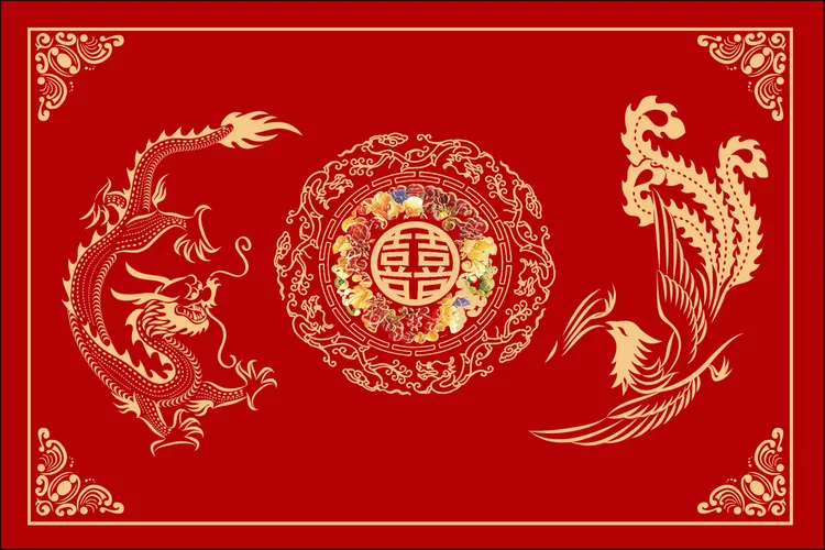 水晶绒红色喜字加厚结婚地垫婚房装饰防滑耐脏门口床边地毯