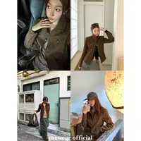 【小熊粉丝专享】Ranwear东京故事 设计摩登翻领蜡感工艺工装风夹克