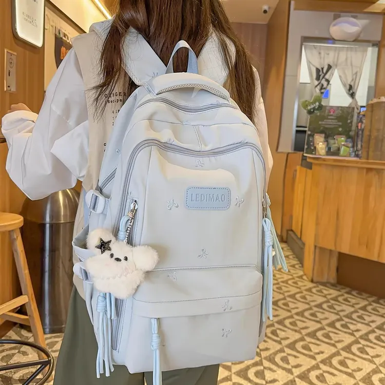 儿童书包ins高颜值小学生1-3-6年级专用12-18岁女生大容量双肩包