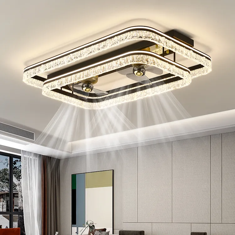 新晶达2025年中山吸顶灯客厅大气风扇灯灯饰餐厅卧室家用意式轻奢