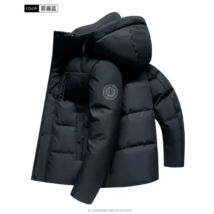 新款正品加厚保暖商务休闲【爆款】爸爸冬中老年棉服新男款爆款2025