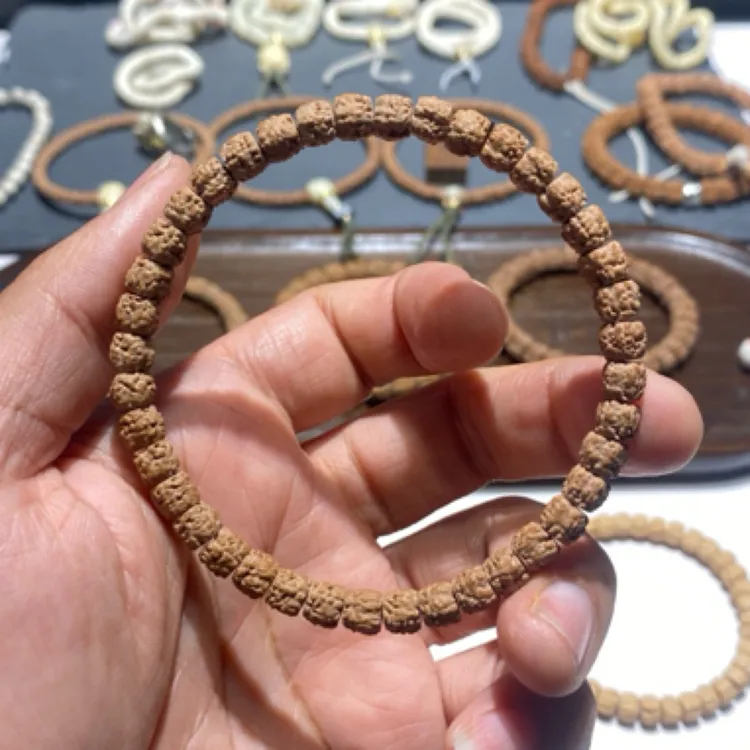 佛手小金刚手串 尺寸7mm左右 归园 原皮原色