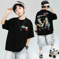 【100%纯棉】童装男女短袖t恤纯棉夏季新款儿童宝宝半袖上衣中小童