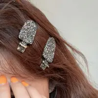 【YFONI】韩国东大门代购亮晶晶发卡（一对）