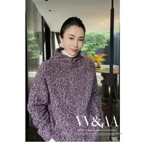 VV&AA 高级感简约气质连帽毛衣外套 DJ4843