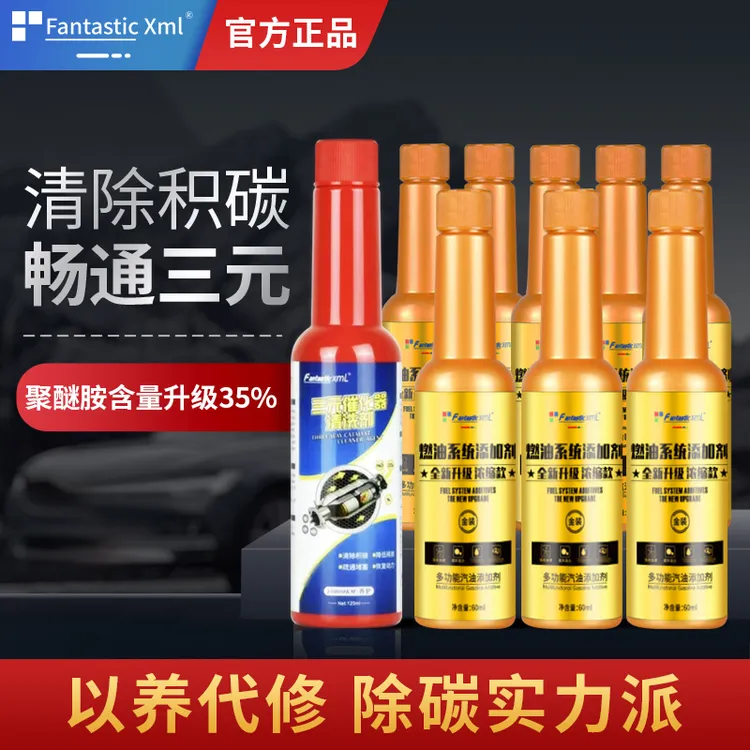 金装燃油宝除积碳疏通三元 二合一套装系列养护发动机