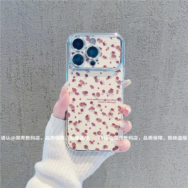 电镀大视窗适用苹果17iPhone/华为荣耀/OPPO/VIVO/小米手机壳爆款