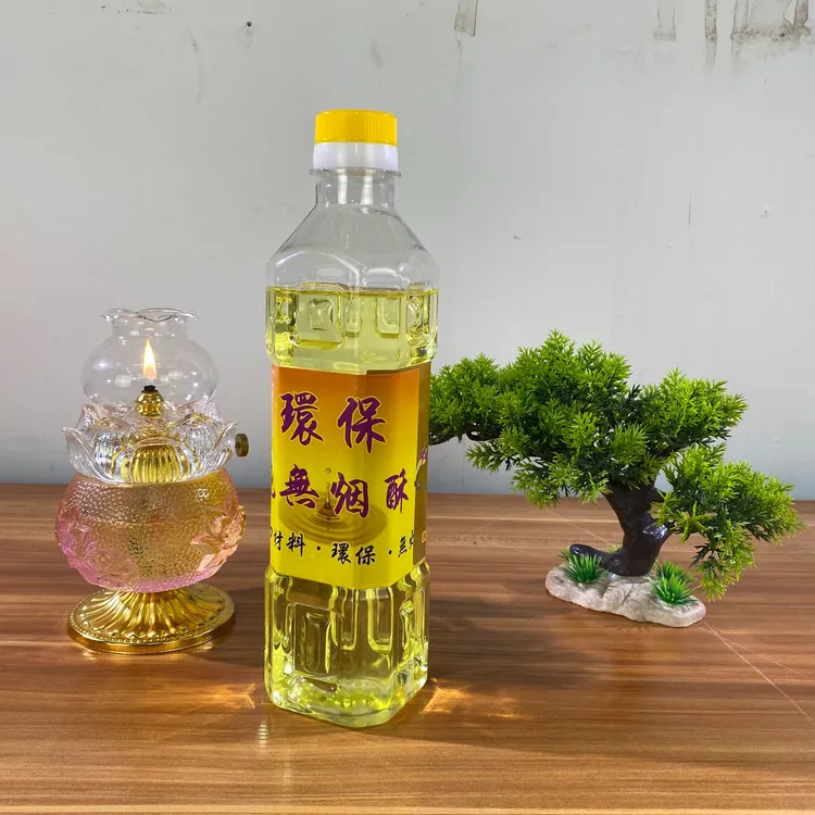 莲花酥油灯专用家用供灯油长明灯酥油灯防风无烟
