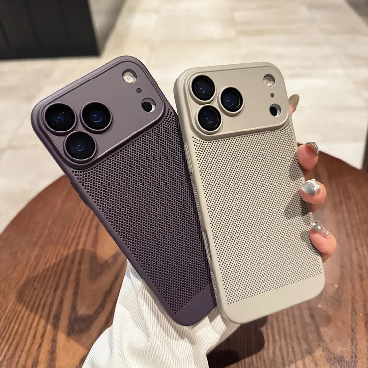适用苹果17Promax手机壳新款散热iPhone17镜头全包防摔保护套高档