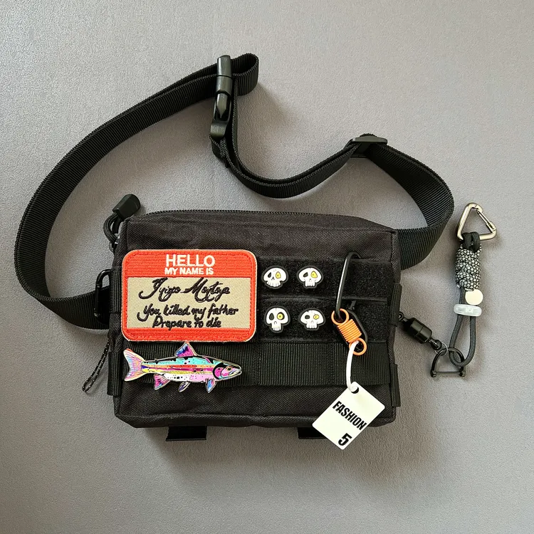 路亚包腰包单肩包斜挎包钓鱼垂钓收纳包户外登山微物路亚饵包收纳