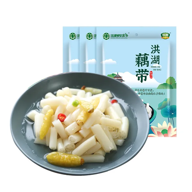 【青耘中国】湖北洪湖泡藕带新鲜脆爽微酸辣即食下饭泡菜