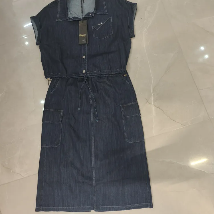 欧版特惠时尚潮流气质款牛仔套装裙