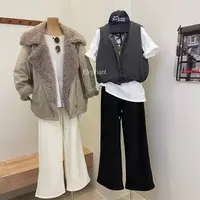 大象@50106 韩系简约百搭松紧抽绳显瘦休闲裤 10-29