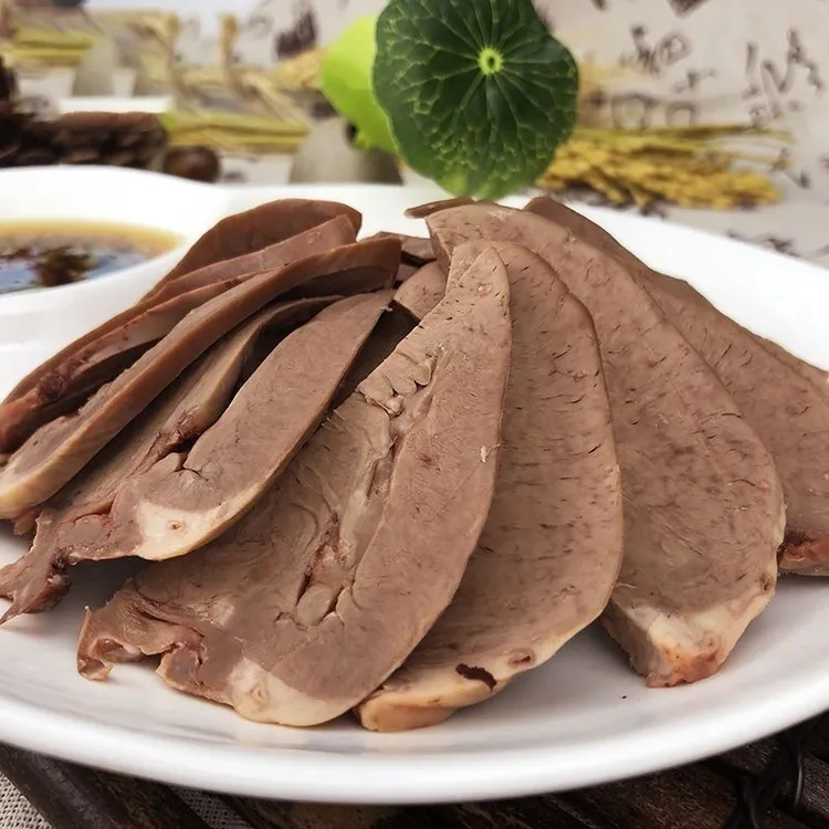 真空故事即食五香卤猪心卤肉卤味熟食下酒菜小吃