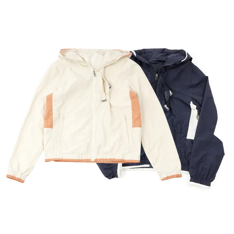 【连帽拼色外套】WTBL53146户外休闲百搭防风拼色外套