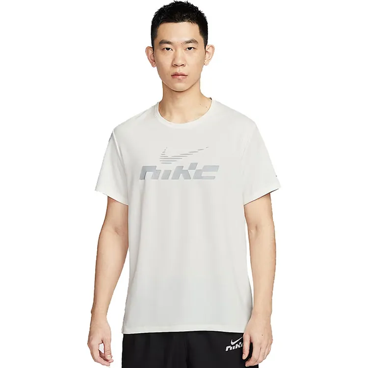 NIKE耐克男子AS M NK DF UV MILER FLASH SS针织短T恤IB4128-133