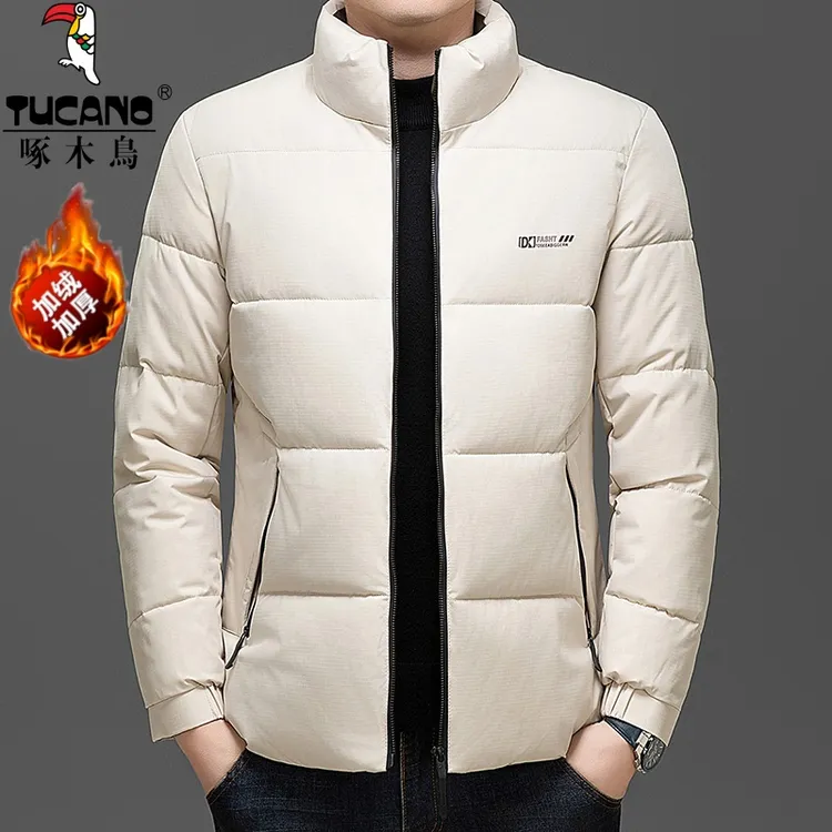 TUCANO啄木鸟厚款棉服短款上装常规时尚收口袖保暖男装加厚冬季