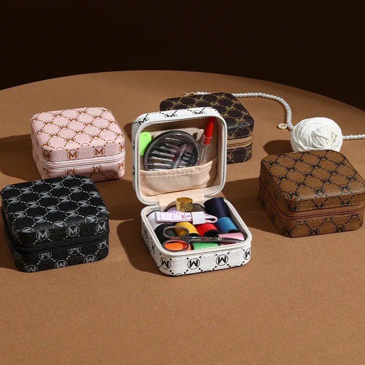 便携式小型针线套盒家用针线盒用家用针线缝补手缝线工具学生宿舍