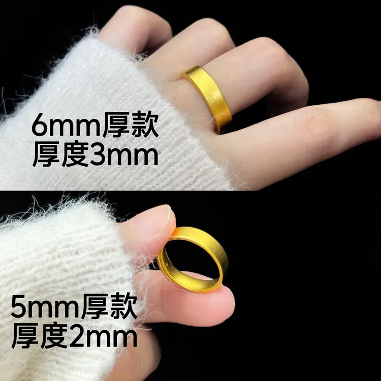 合金戒指 简约指环传承不掉色复古怀旧光面复古宫廷民族风