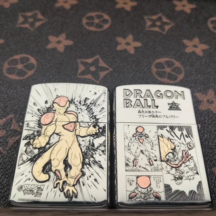 ZORRO2代902S盔甲(弗利萨)五面浮雕镶嵌煤油打火机【金蝉工作室】