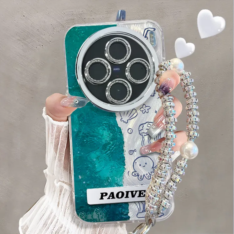 海水适用vivox200ultra手机壳x200s防摔s20形容词y300i简约高级感