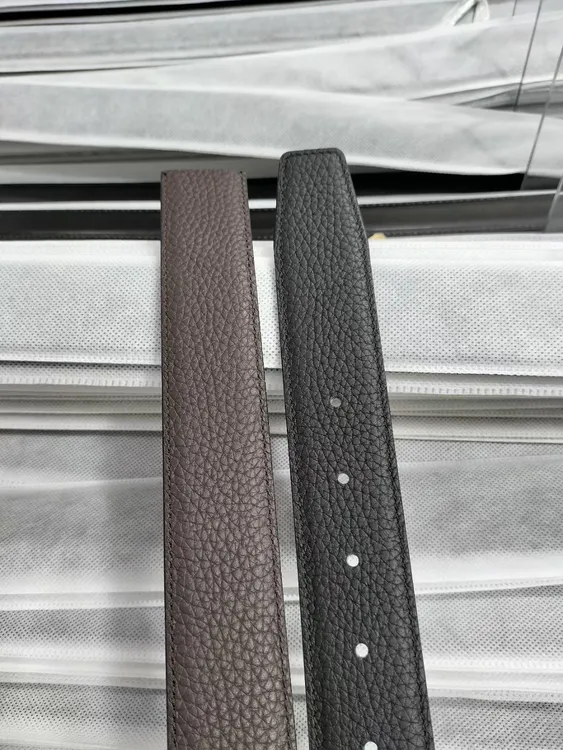 适用于菲拉格慕皮带替换带身不带头无扣真皮打孔腰带裤带条3.4CM