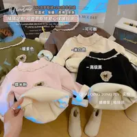 秋冬新款加绒加厚打底衫冬季上衣秋衣女童半高领长袖t恤内搭