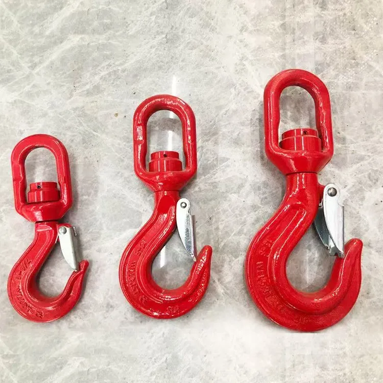 带轴承360度旋转吊钩万向转动合金钢材料起重货钩双十一钩子