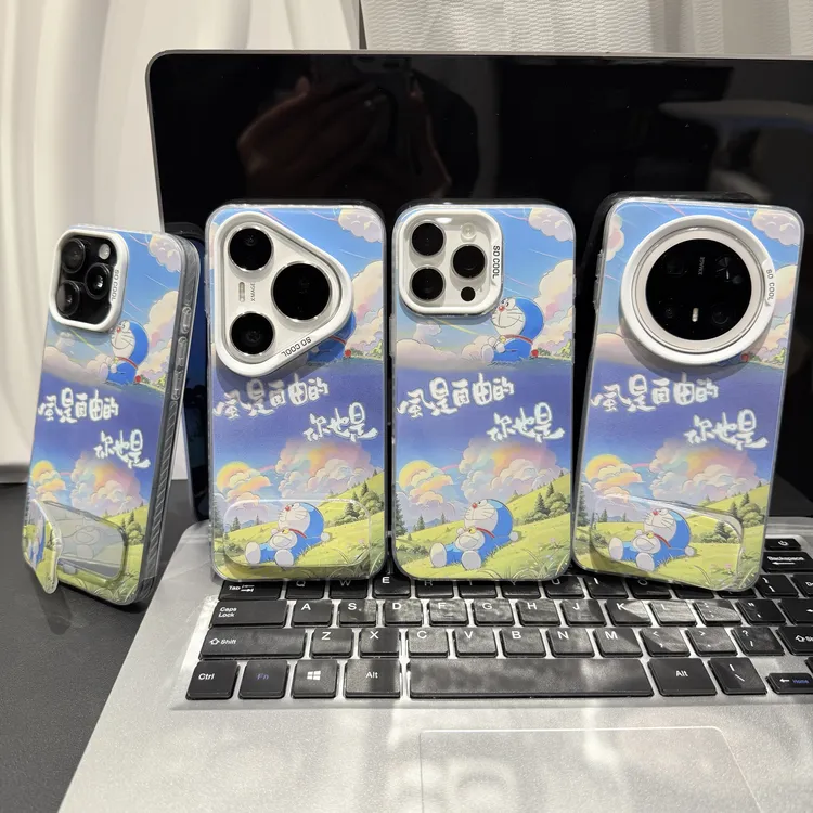 风是自由的适用苹果/华为/荣耀/OPPO/VIVO/小米手机壳卡通防摔