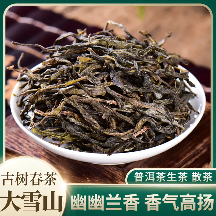 2024年勐库大雪山古树普洱生茶（生茶）香气好 回甘生津持久  耐泡