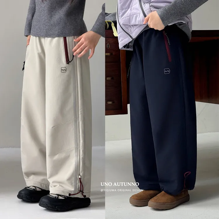 现货「UNO AUTUNNO」【巨能搭】微弹锦氨女冬加绒软壳冲锋裤GD2572