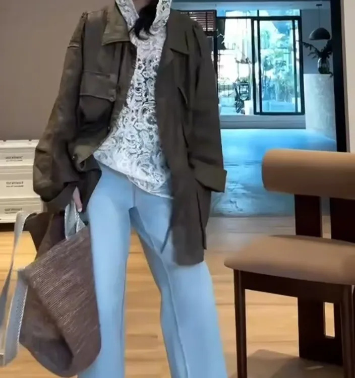 新款气质时尚洋气韩版套装2119