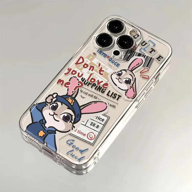 拼贴朱迪苹果适用苹果iphone16promax小米15/14华为手机壳太空MT