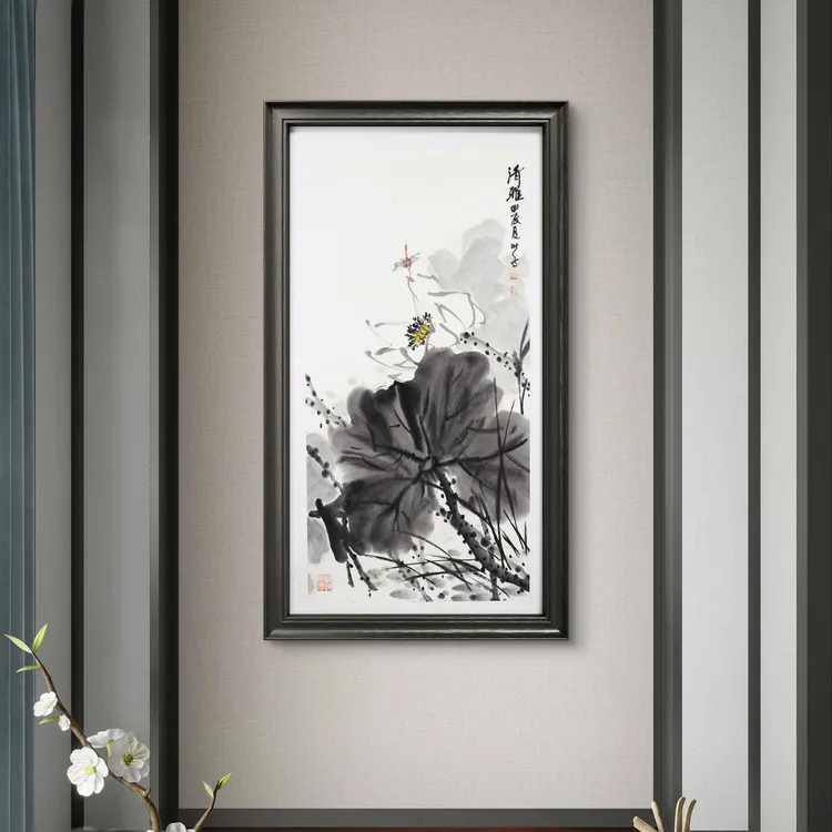 李兰/手绘国画水墨写意