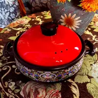 竹节款陶瓷养生砂锅家用煲汤炖锅汤锅沙锅熬粥燃气灶明火