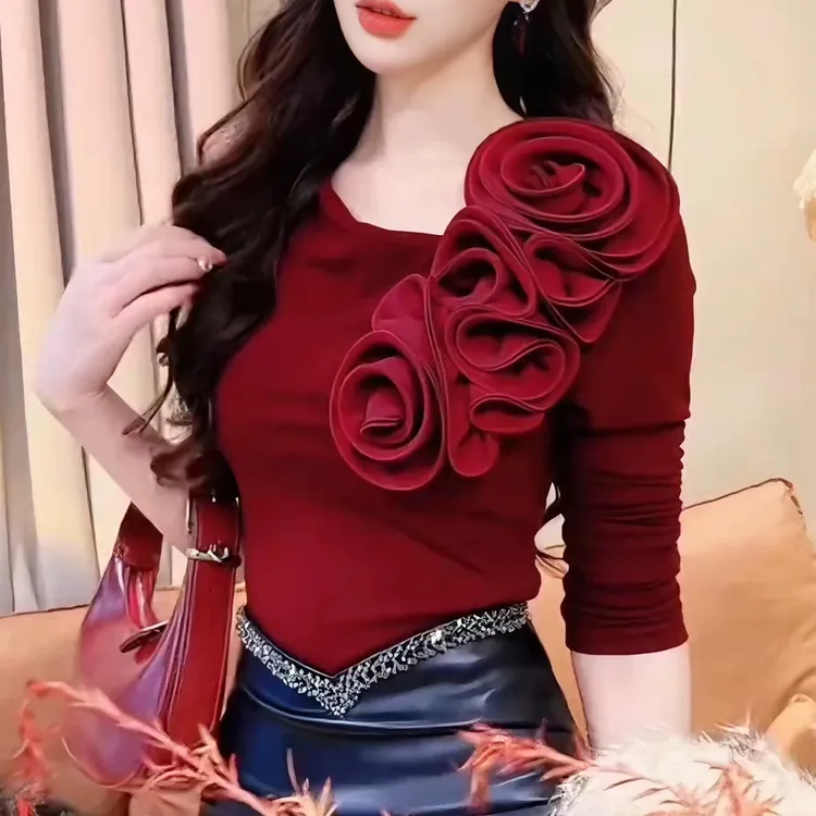 复古3D立体木耳边玫瑰花朵手工立体胸花港风服装婚纱礼服辅
