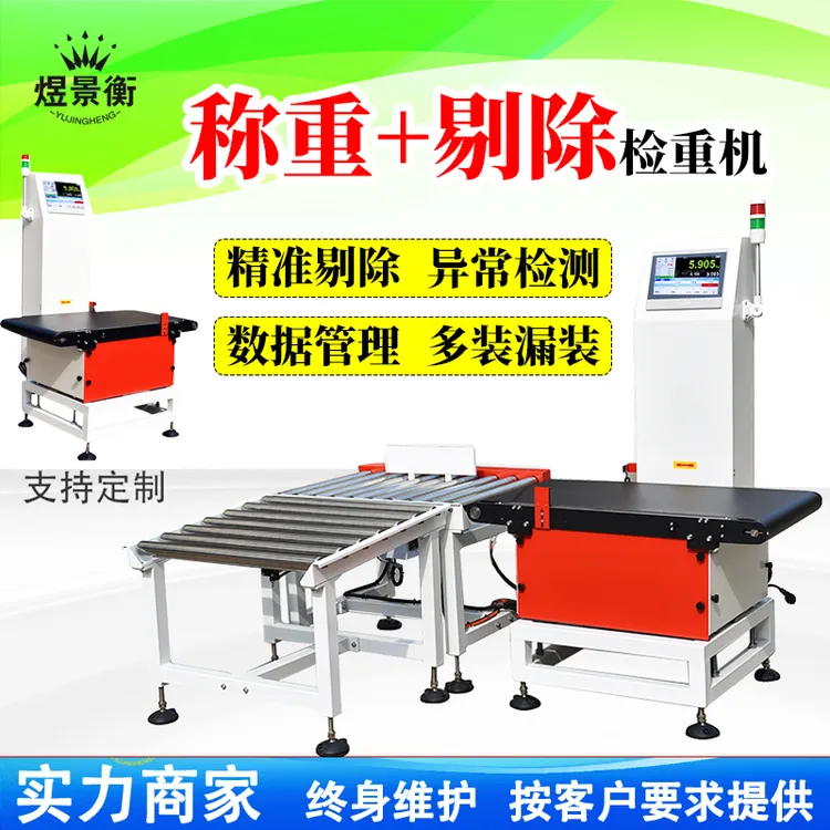 变频调速流水线称重机速度0-80m/min可调支持PLC控制