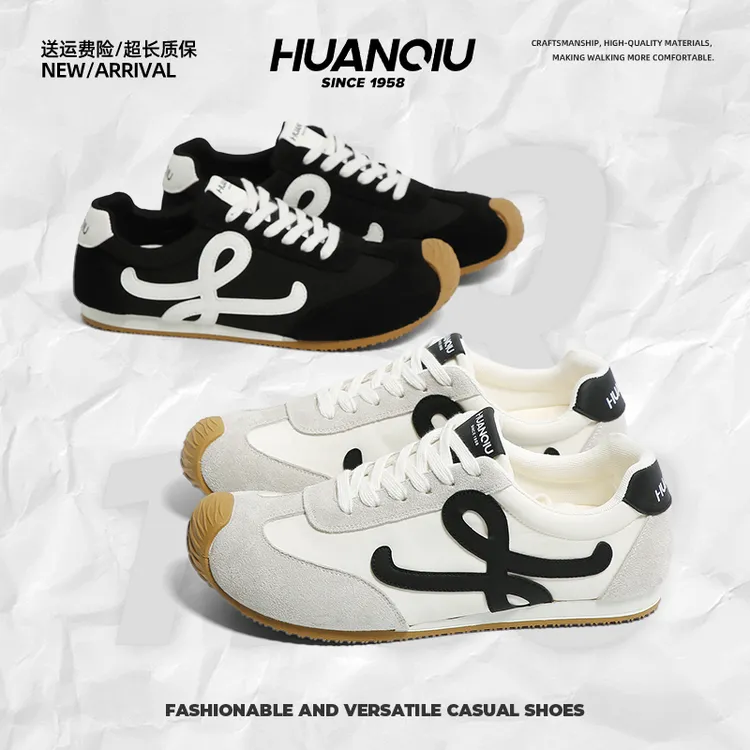 环球德训鞋男款2025秋冬新款流行开车鞋子轻便潮流百搭休闲运动鞋