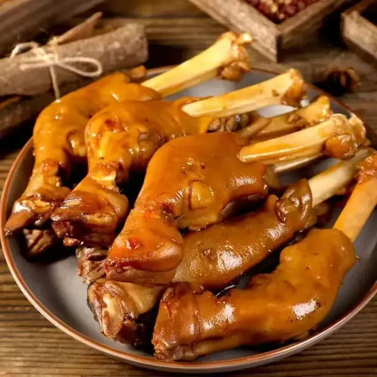 麻辣羊蹄5只零食羊蹄不腥不膻蹄子3只熟食麻辣开袋下酒菜即食真空