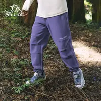 伯希和户外儿童软壳裤秋冬新款男童女童防风轻盈柔软摇粒绒保暖裤