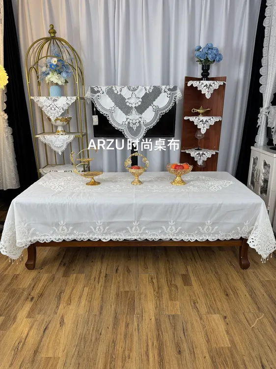 桌布网纱桌布钉珠桌布餐桌布茶几布新疆包邮矮桌子桌布高桌子桌布