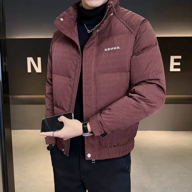 CATIA SELI韩版潮牌保暖百搭羽绒服2025冬季新款高端休闲男士外套