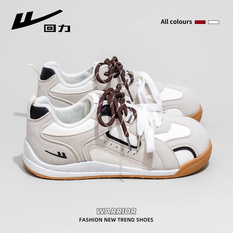 回力德训鞋女2025新款秋季棉小众百搭复古板鞋透气轻便学生运动鞋