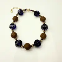 非金属木质手链 ZBG0631驱嗡琉璃手串（天然珠宝多样性发其一）