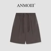 ANMOIII【白色短裤】夏季女款爆款2025新款纯欲慵懒痞帅炸街风女装