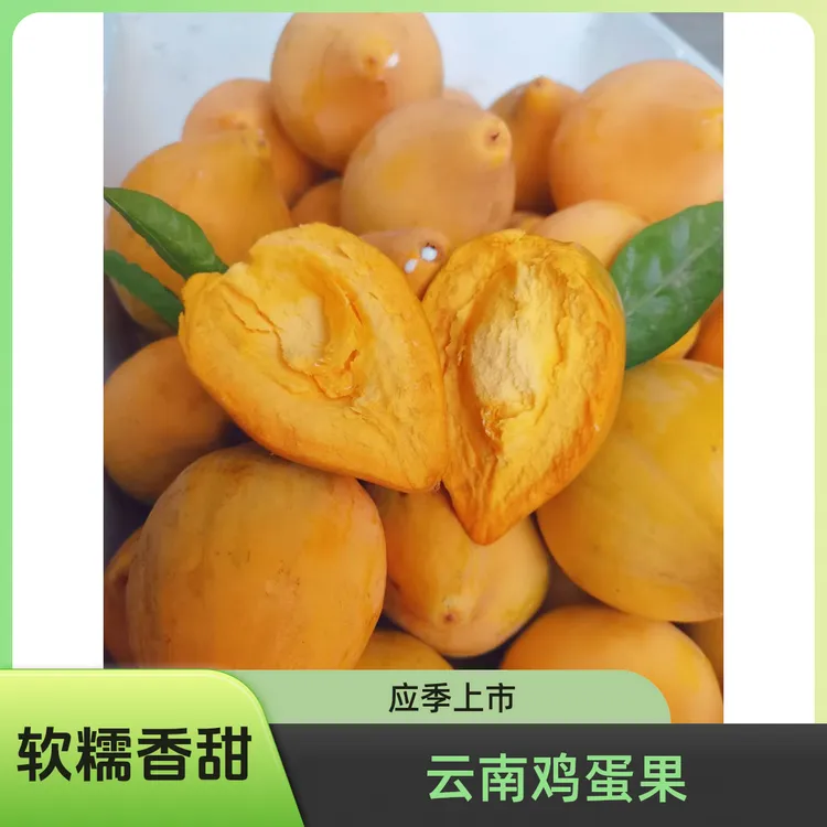《精品果》云南鸡蛋果软糯香甜新鲜应季口感饱满果园直发坏果包赔