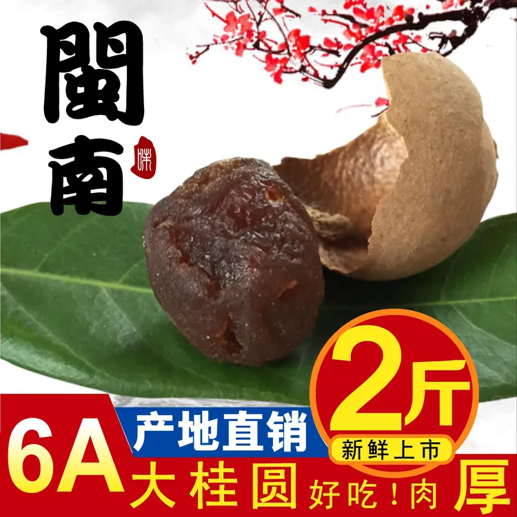 福建桂圆干大果龙眼干500g*2包桂圆肉肉厚泡水炖汤即食健康特产