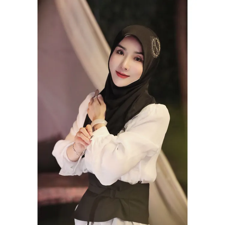 【姮德.娜HENGDENA】 套头巾HN23032  纱巾